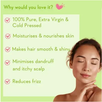 WishCare Cold Pressed Premium Castor Oil And Olive Oil-100% Pure & Hexane Free Face Wash (400 ml)