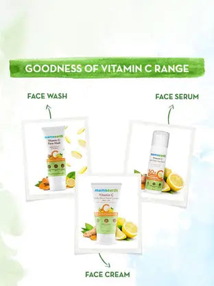 Mamaearth Daily Glow Face Serum With Vitamin C & Turmeric for Radiant Skin (30 ml)