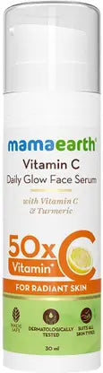 Mamaearth Daily Glow Face Serum With Vitamin C & Turmeric for Radiant Skin (30 ml)