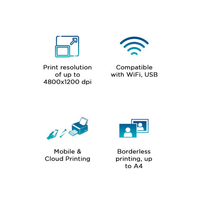 Canon PIXMA MegaTank G3000 All in One WiFi Inktank Colour Printer with 2 Additional Black Ink Bottles for Home and Office