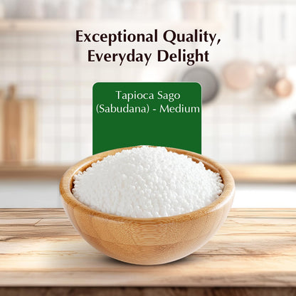Vedaka Sabudana (Sago) - Medium, 1Kg