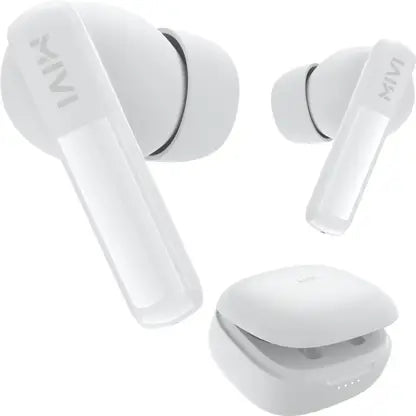 Mivi Duopods K2, 40Hrs PT, HD Call, Fast Charging, 50ms Latency,IPX4, Voice Asst.5.3v Bluetooth (Brisk Blue, True Wireless)