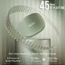Mivi Duopods B1 (Just Launched)45Hrs Playtime, AI ENC for HD Call, Fast Charging, 5.3 Bluetooth (Green, In the Ear)