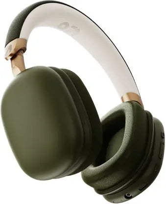 GOBOULT Q 70Hr, ENC Mic, 40mm Bass Boosted Drivers, 4EQ Modes, 5.4v Bluetooth & Wired (Black, On the Ear)
