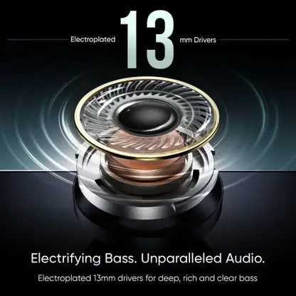 Mivi Duopods K2, 40Hrs PT, HD Call, Fast Charging, 50ms Latency,IPX4, Voice Asst.5.3v Bluetooth (Brisk Blue, True Wireless)